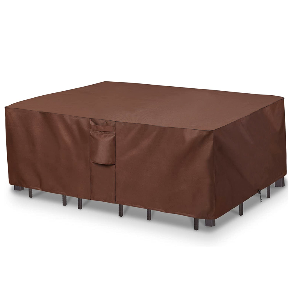 Outdoor Furniture Manufacturer - สีน้ําตาล 420D HEAVY DUTY กันน้ํากลางแจ้ง Patio