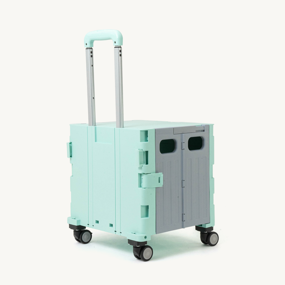 Outdoor Furniture Store - รถเข็นช็อปปิ้งแบบพับได้ พกพาสะดวก กันน้ำ สำหรับใช้ในซูเปอร์มาร์เก็ต ร้านค้า หรือแคมป์ปิ้ง