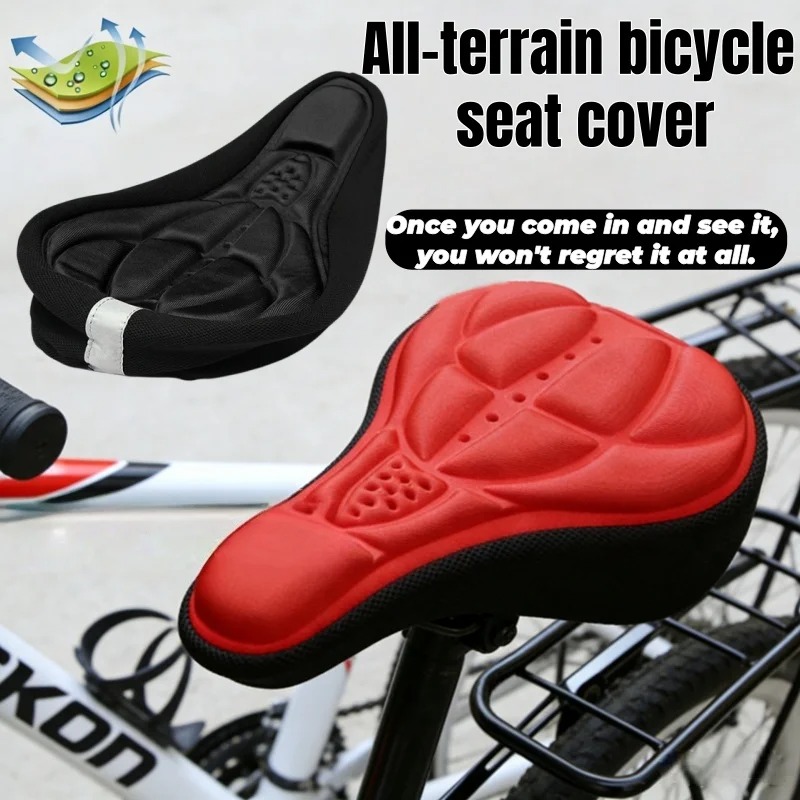 Outdoor Furniture Pads - เบาะจักรยาน 2026 แบบ 3D นุ่มสบาย ปลอกเบาะจักรยานสำหรับปั่นจักรยานเสือภูเขา