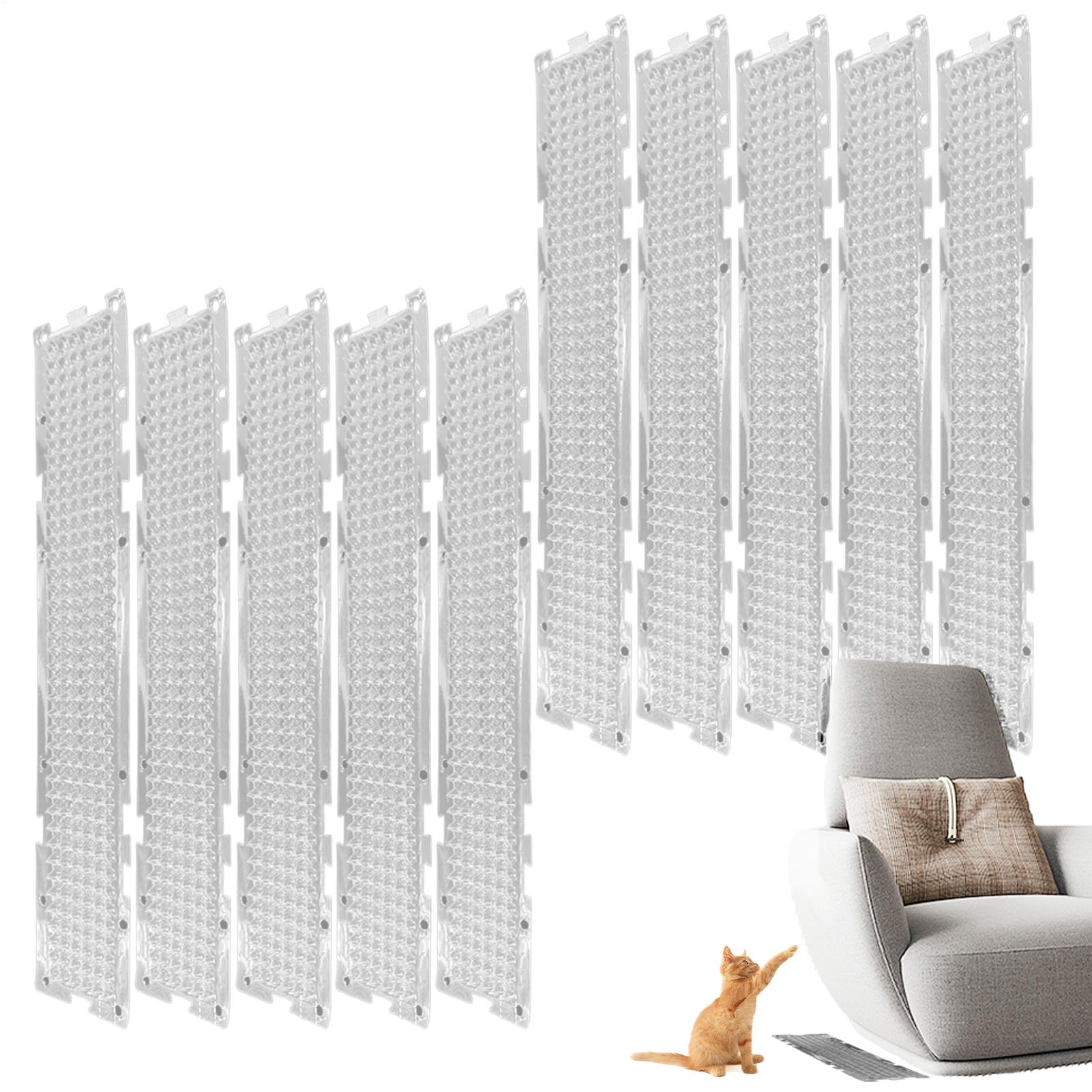 Outdoor Furniture Pads - แผ่นไล่แมว 10 ชิ้น แผ่นไล่สัตว์เลี้ยงสำหรับแมวในบ้าน แผ่นไล่สัตว์เลี้ยงทนทานต่อสภาพอากาศสำหรับเฟอร์นิเจอร์ห้องนั่งเล่น