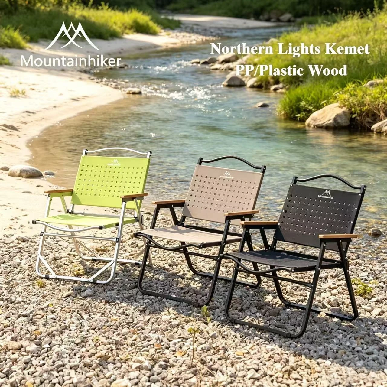 Outdoor Furniture Cheap - เก้าอี้แคมป์ปิ้ง MOUNTAINHIKER เก้าอี้พับได้แบบพกพา เก้าอี้ Kermit รับน้ำหนักได้สูง