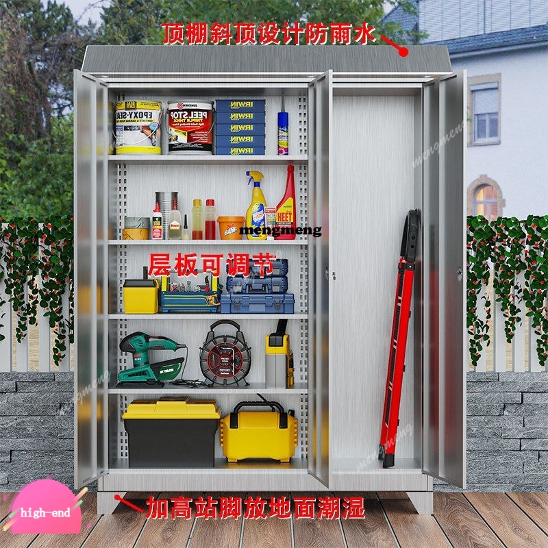 Outdoor Furniture Italian - ตู้เก็บของกลางแจ้งสแตนเลสอิตาลี r134 สไตล์นอร์ดิก สำหรับระเบียง กันน้ำ กันแดด