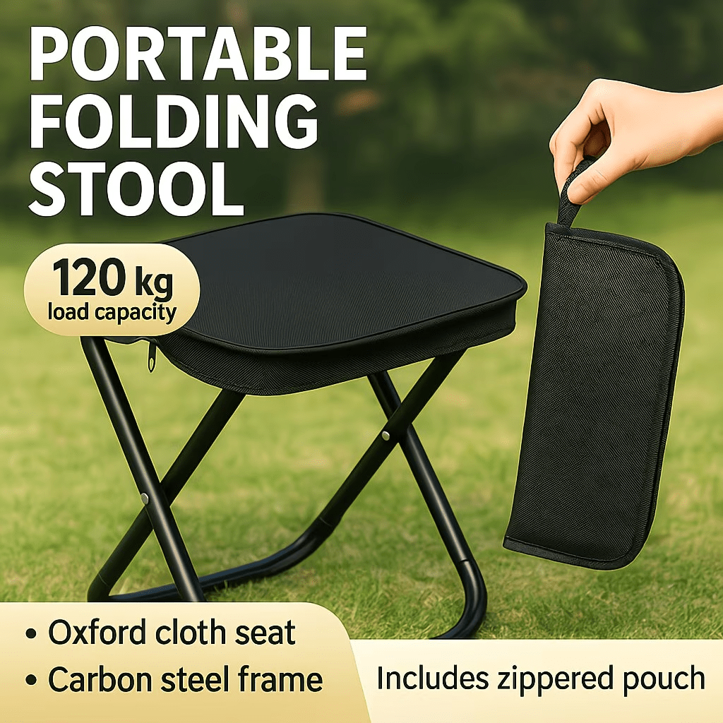 Outdoor Furniture Cheap - [เก้าอี้พับแบบพกพา] โครงสร้างแข็งแรง น้ำหนักเบา และกะทัดรัด เหมาะสำหรับการพับเก็บและใช้งานกลางแจ้งสำหรับการตั้งแคมป์