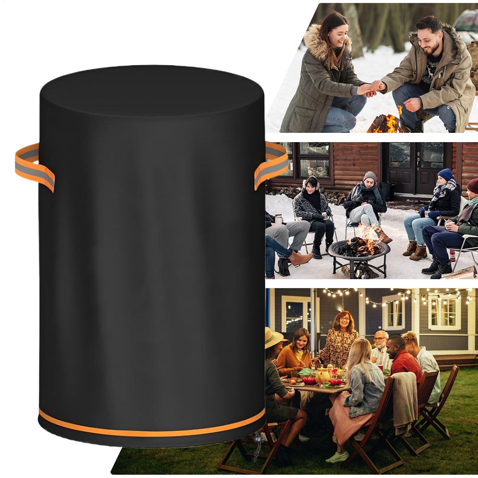 Outdoor Furniture Fire Pit - ฝาครอบเสาไฟกันน้ำสำหรับงานหนัก ป้องกันเฟอร์นิเจอร์กลางแจ้ง ฝาครอบเสาไฟสำหรับลานบ้าน ระเบียง สนามหญ้า