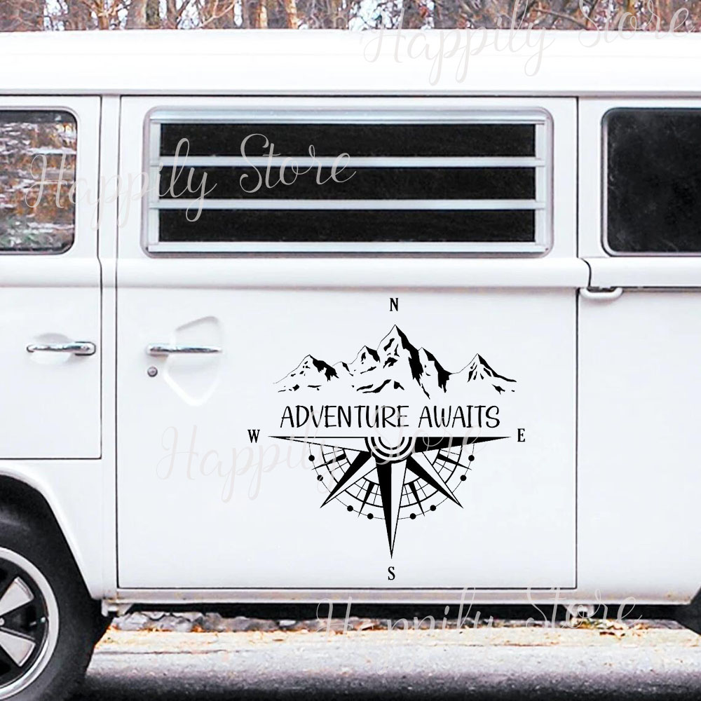 Campervan สติกเกอร์ Adventure  - Outdoor Furniture Ideas บทวิจารณ์และราคา