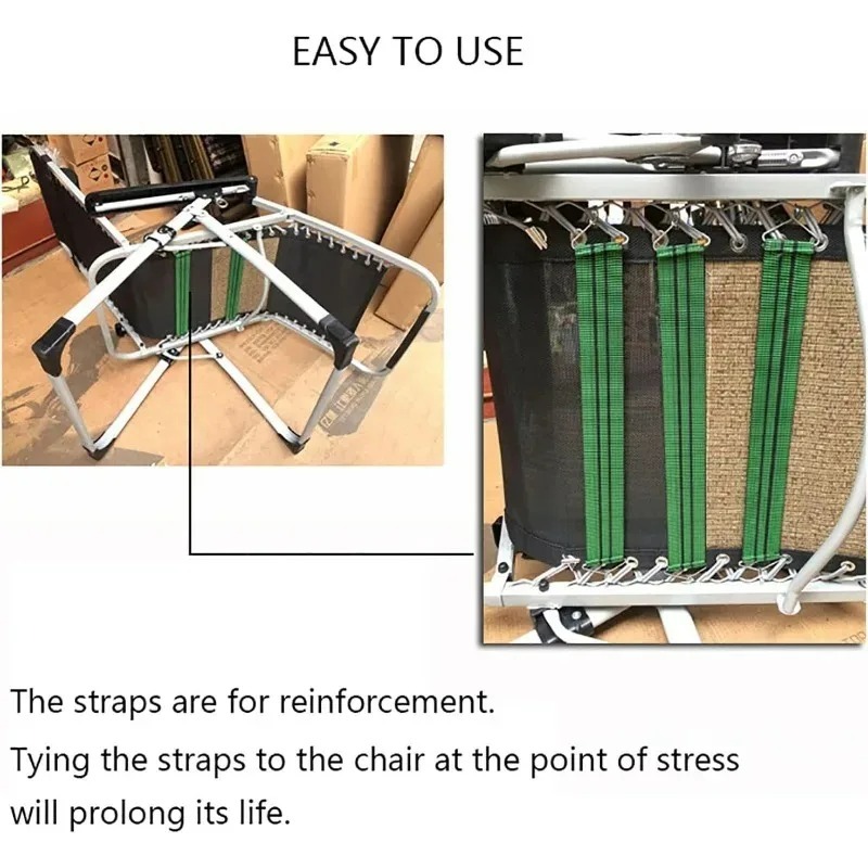 3/6 ชิ้นสายรัดเสริมแรงรับน้ำหน - Deck Chair Lounger บทวิจารณ์และราคา