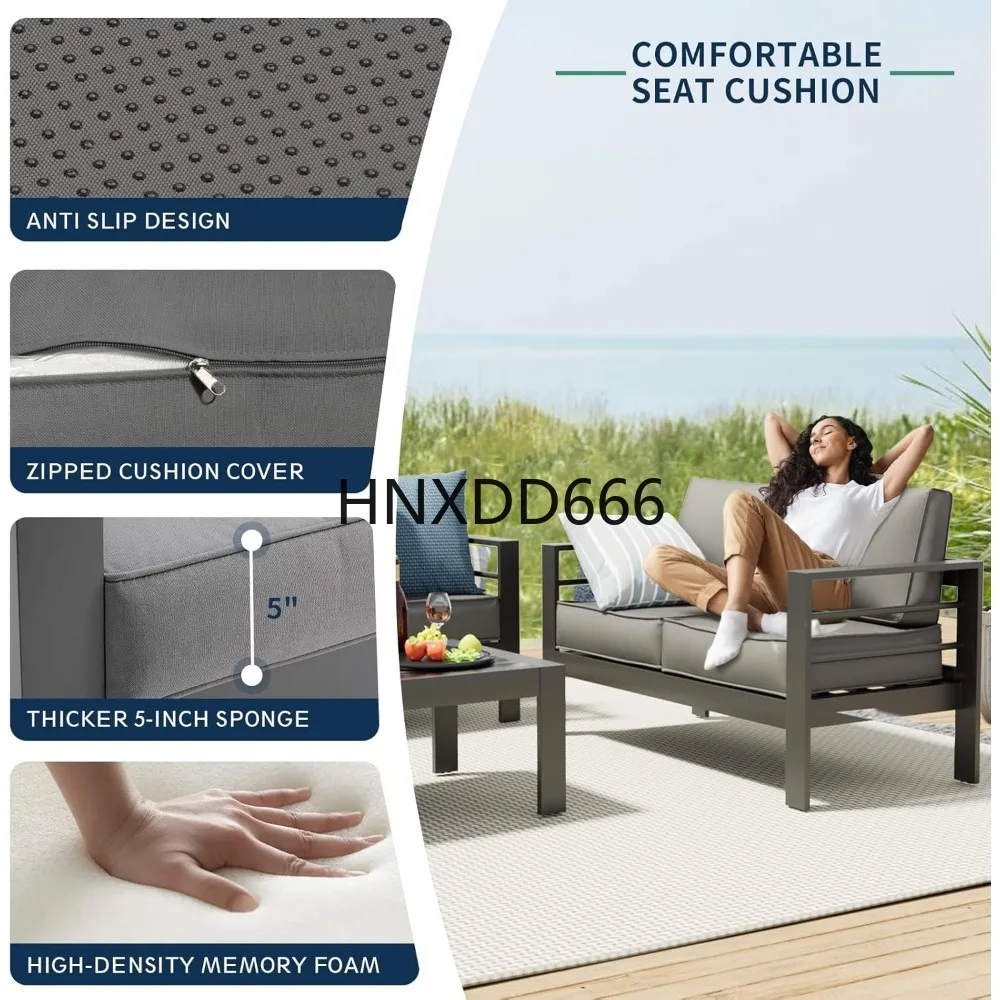 ชุดเฟอร์นิเจอร์ลานบ้านพร้อมโต๊ - Outdoor Furniture Fire Pit บทวิจารณ์และราคา