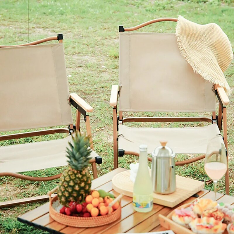 เก้าอี้ตั้งแคมป์แบบพกพา2ชิ้น/1 - Outdoor Furniture Cheap บทวิจารณ์และราคา
