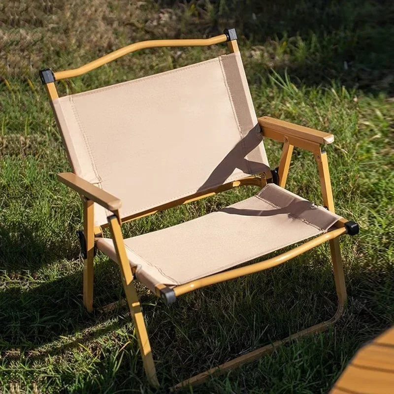 เก้าอี้แคมป์ปิ้ง4/2/1PCS-khaki - Outdoor Furniture Cheap บทวิจารณ์และราคา