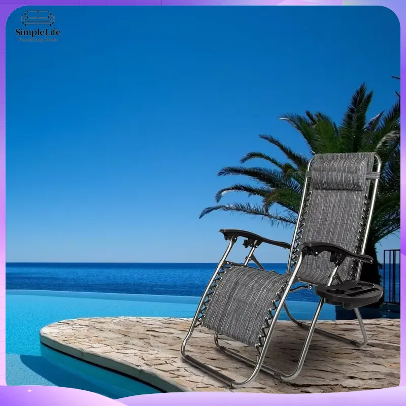 เก้าอี้พักผ่อนปรับเอนได้แบบไร้ - Deck Chair Lounger บทวิจารณ์และราคา