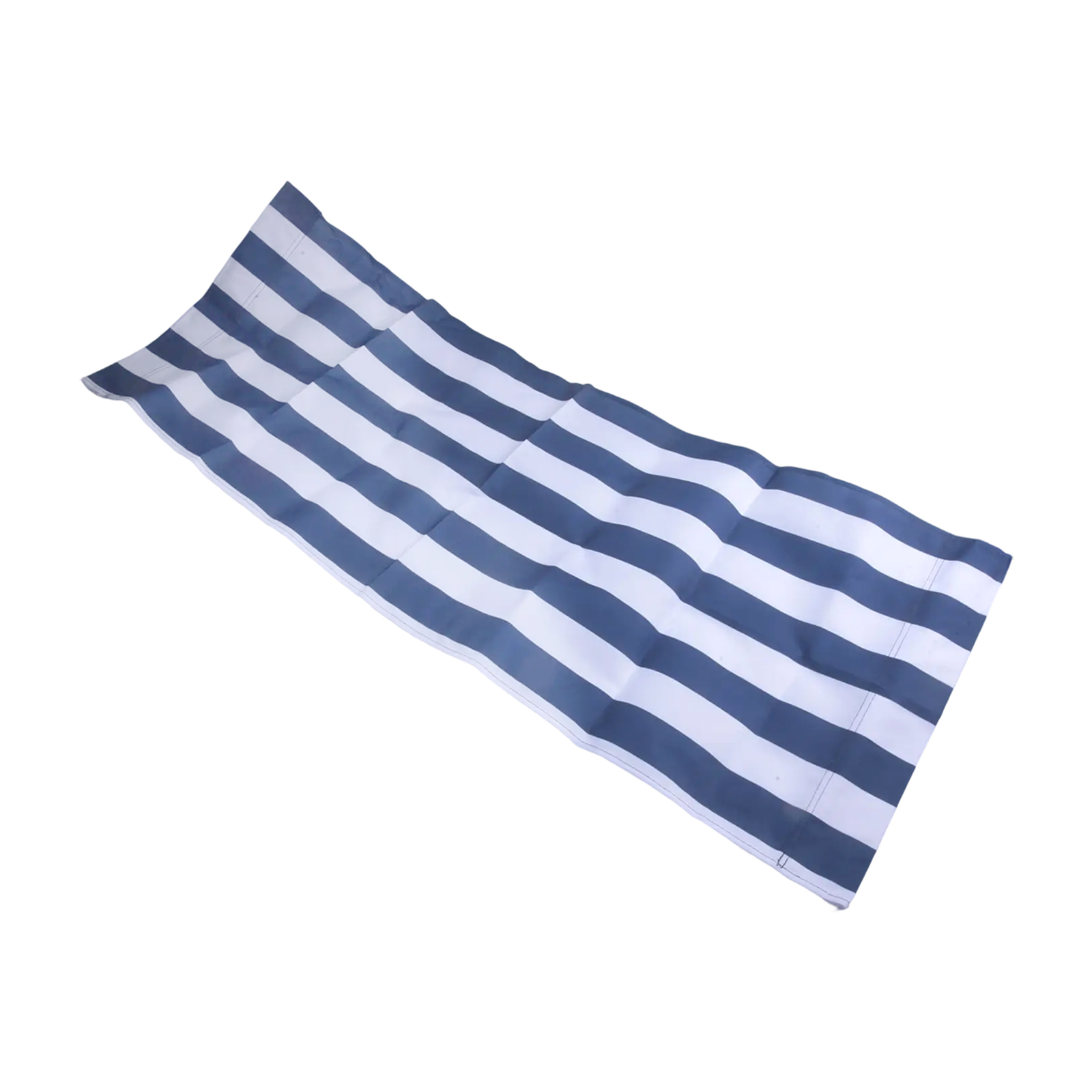 ผ้าโพลีเอสเตอร์ลายทางสีขาวน้ำเ - Deck Chair Lounger บทวิจารณ์และราคา