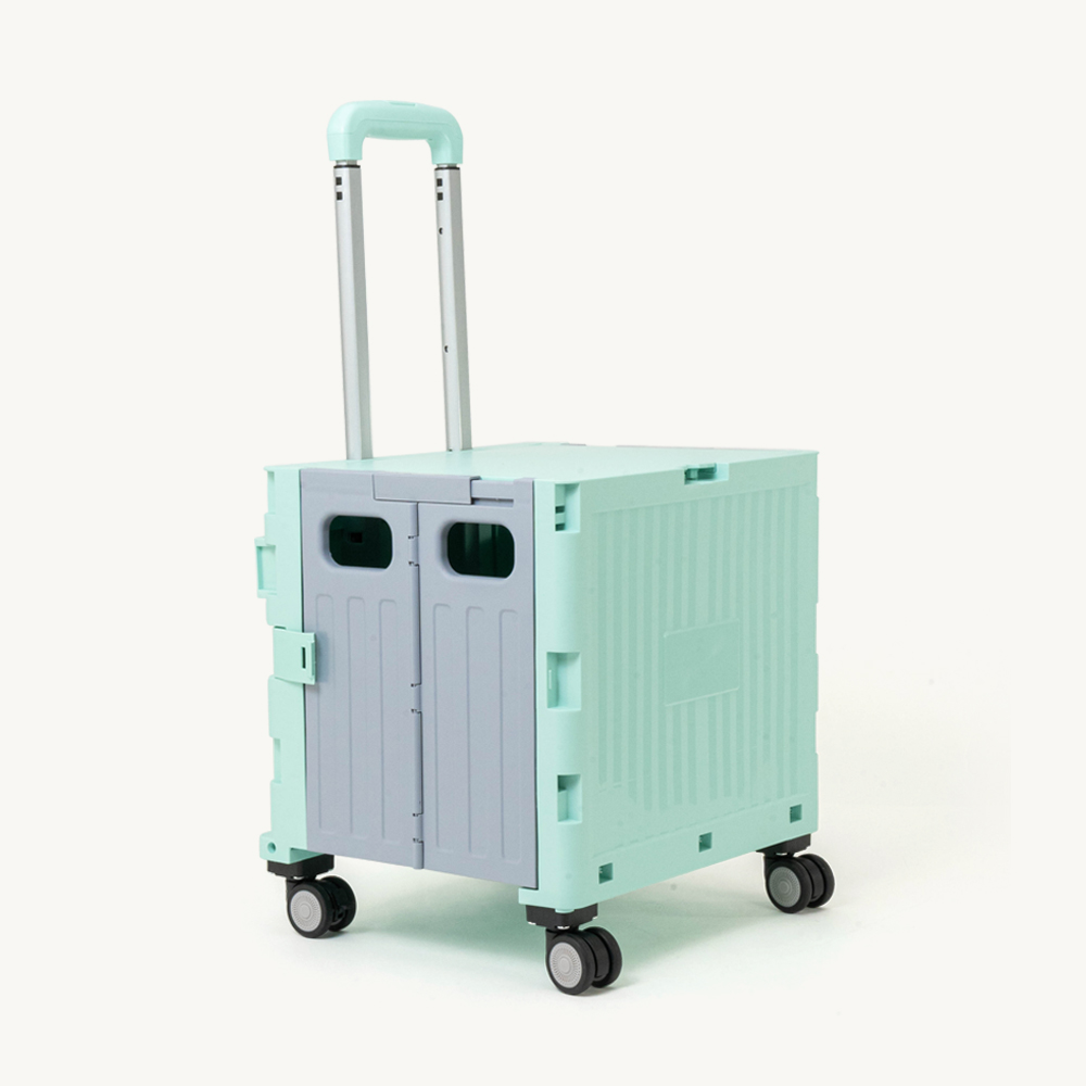 รถเข็นช็อปปิ้งแบบพับได้ พกพาสะ - Outdoor Furniture Store บทวิจารณ์และราคา