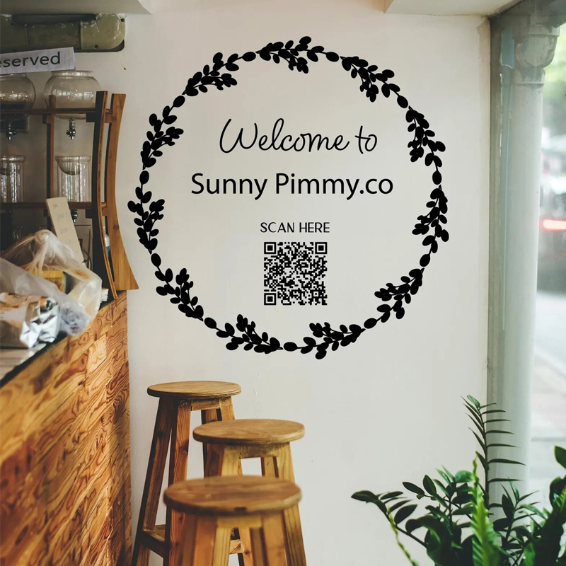 สติ๊กเกอร์พวงหรีดใบไม้สำหรับตก - Outdoor Furniture Store บทวิจารณ์และราคา
