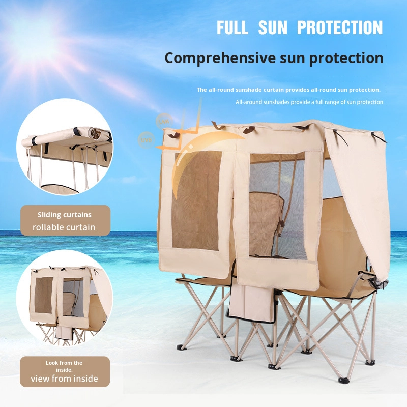 เก้าอี้พับได้แบบมีหลังคาผ้า Ox - Outdoor Furniture Plus บทวิจารณ์และราคา