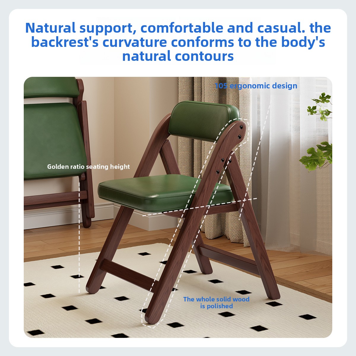 เก้าอี้พับไม้เนื้อแข็งสไตล์วิน - Outdoor Furniture Ideas บทวิจารณ์และราคา