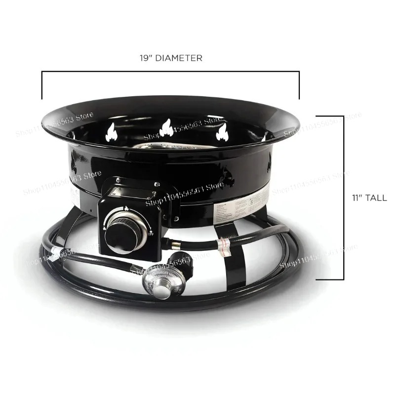 เตาไฟพกพาแบบใช้แก๊สโพรเพน 58,0 - Outdoor Furniture Fire Pit บทวิจารณ์และราคา