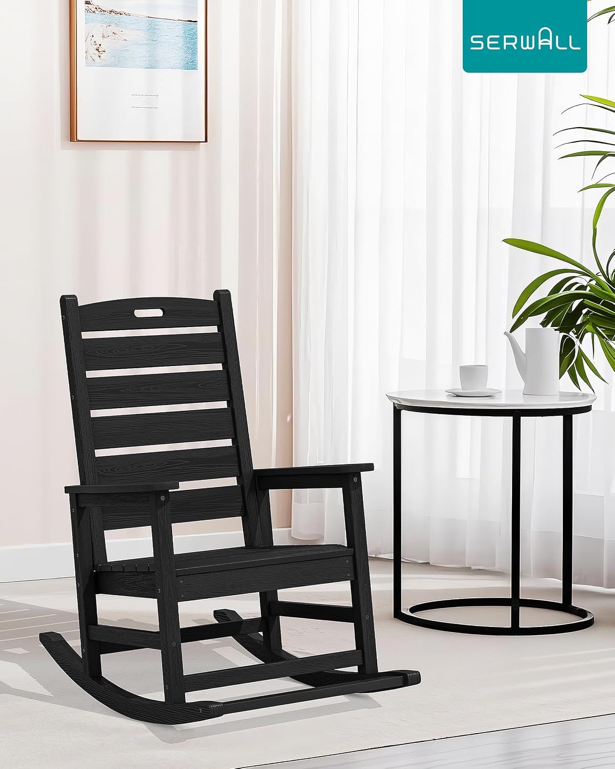 เก้าอี้โยกกลางแจ้งขนาดใหญ่พร้อ - Deck Chair Lounger บทวิจารณ์และราคา