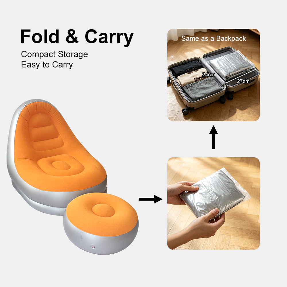 ชุดโซฟาเป่าลมพกพาหลากสี พร้อมท - Outdoor Furniture Ideas บทวิจารณ์และราคา
