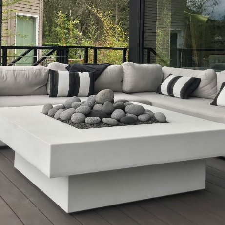 ชุดโซฟากลางแจ้งพร้อมโต๊ะเตาไฟ  - Outdoor Furniture Fire Pit บทวิจารณ์และราคา