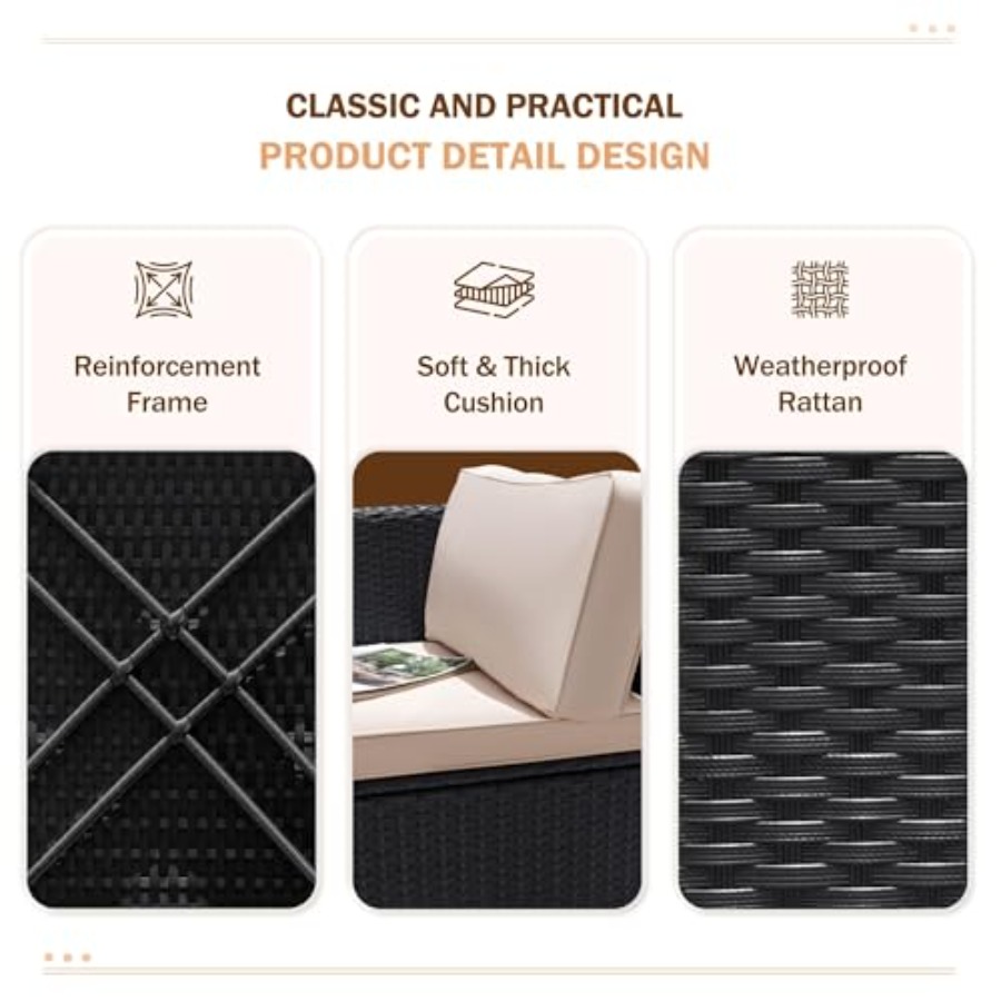 ชุดเฟอร์นิเจอร์สำหรับลานกลางแจ - Outdoor Furniture Plus บทวิจารณ์และราคา