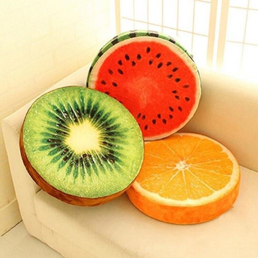 เบาะรองนั่งทรงกลมลายผลไม้สำหรั - Outdoor Furniture Pads บทวิจารณ์และราคา