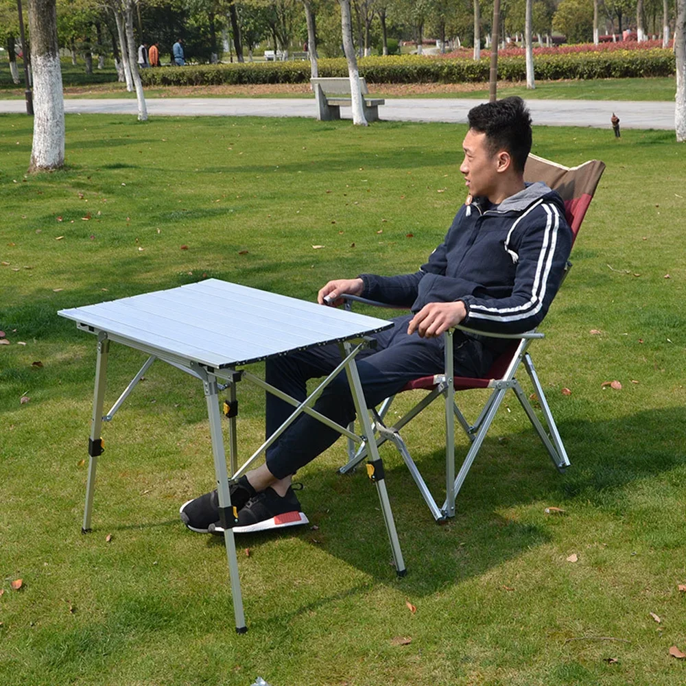 โต๊ะพับอลูมิเนียมน้ำหนักเบา รุ - Outdoor Furniture Store บทวิจารณ์และราคา