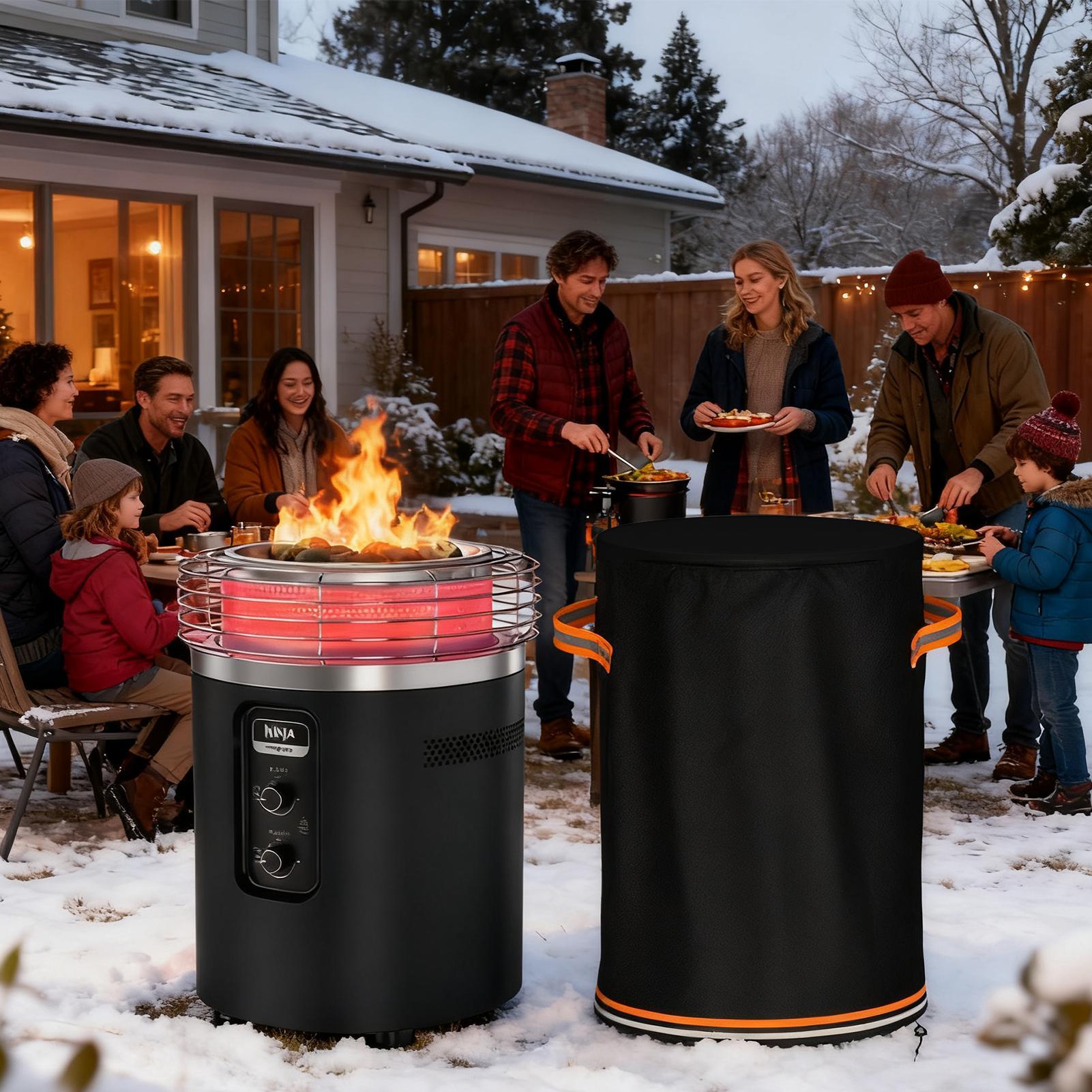 ฝาครอบเสาไฟกันน้ำสำหรับงานหนัก - Outdoor Furniture Fire Pit บทวิจารณ์และราคา