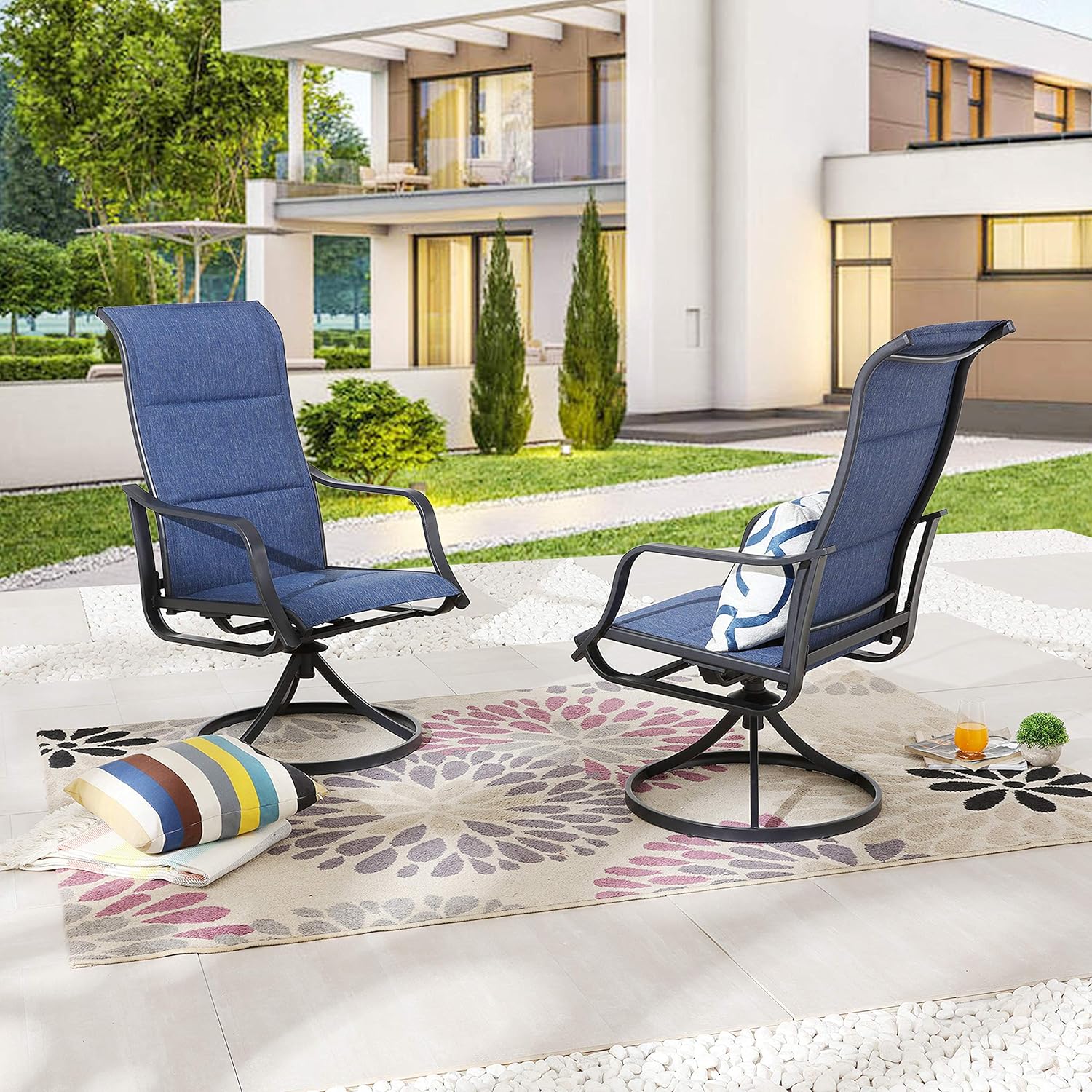 ชุดเก้าอี้รับประทานอาหารแบบหมุ - Deck Chair Lounger บทวิจารณ์และราคา