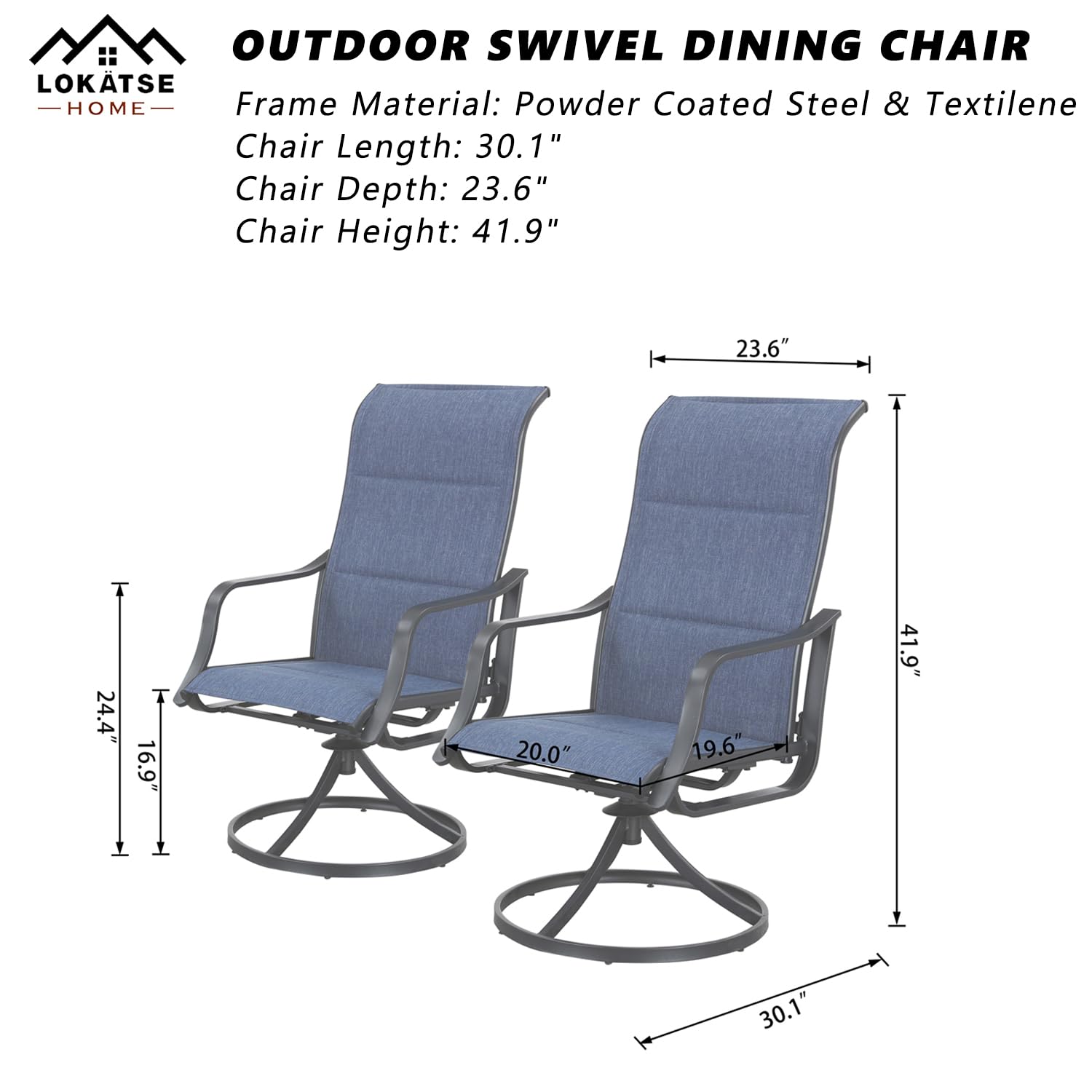 ชุดเก้าอี้รับประทานอาหารแบบหมุ - Deck Chair Lounger บทวิจารณ์และราคา