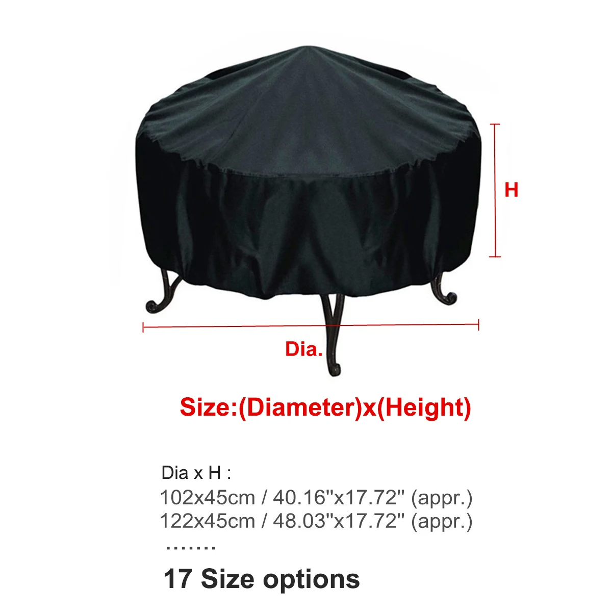 กันน้ํา Patio Fire Pit Cover ส - Outdoor Furniture Fire Pit บทวิจารณ์และราคา