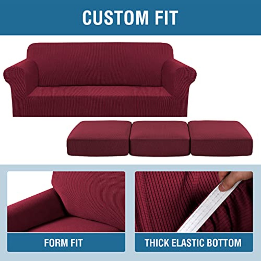ชุดผ้าคลุมโซฟาแบบยืดได้ 4 ชิ้น - Outdoor Furniture Plus บทวิจารณ์และราคา
