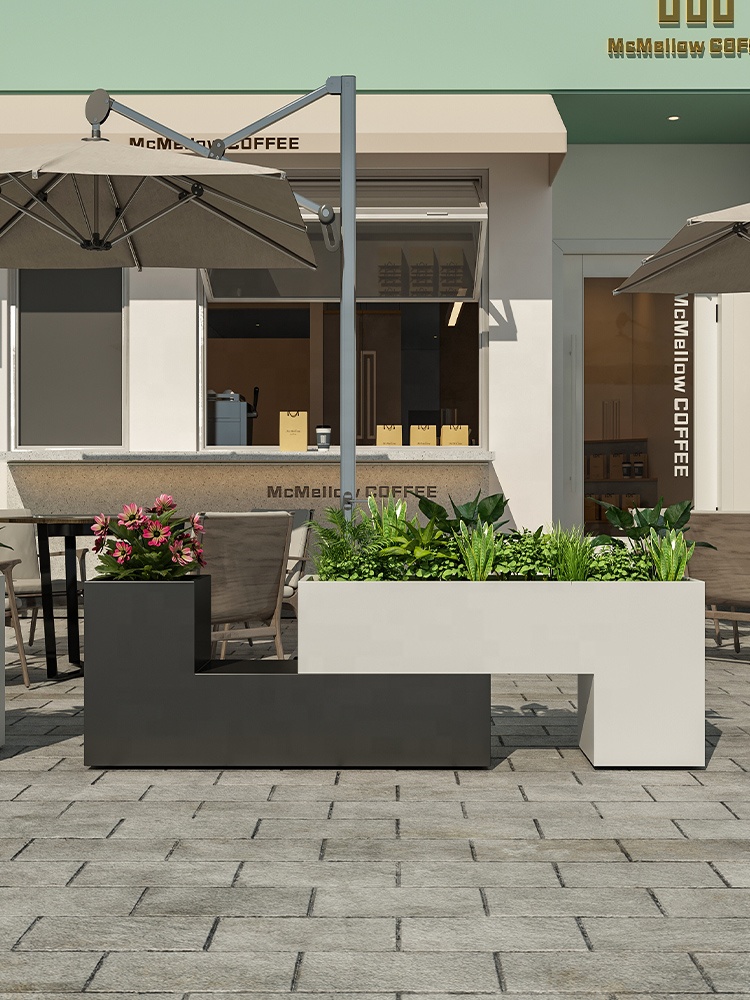 กระถางปลูกต้นไม้เหล็กดัดกลางแจ - Outdoor Furniture Store บทวิจารณ์และราคา